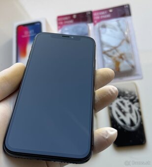 Apple iPhone X 256 GB Space Gray / nová batéria - 2