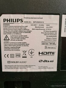 Philips 50PUS6523/12 , na súčiastky. - 2