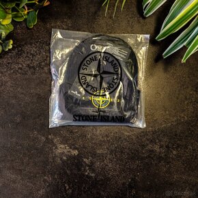 Stone Island čiapka čierna - 2