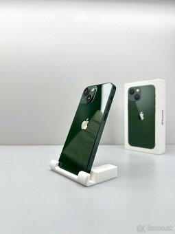 iPhone 13 MINI GREEN ORIGINÁL STAV PRÍSLUŠENSTVO - 2