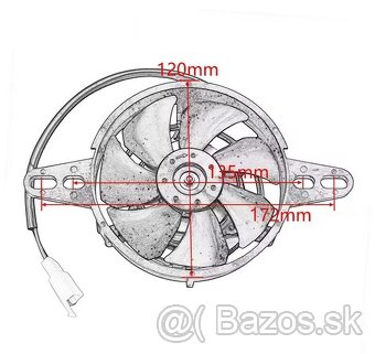Predám ventilátor chladenia - 2