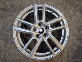 5X112 r17 ET52 elektróny ŠKODA, VW, SEAT, AUDI - 2