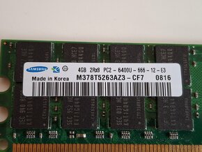 Samsung 4GB DDR2 800Mhz DIMM desktop len pre AMD - 2