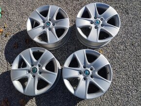 predam elektrony, alu disky, R16 škoda octavia 2 5x112 - 2