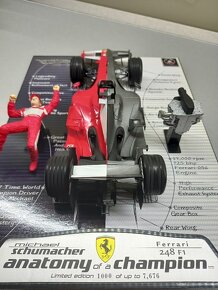 F1 FERRARI F248 2006 ANATOMY SCHUMACHER HOTWHEELS 1:18 - 2