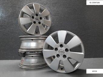 Opel originál alu disky 6J R15 5x110 ET43 1244 - 2