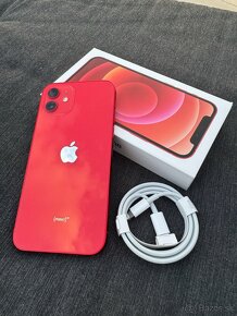 Apple Iphone 12, Red, 128GB, top stav - 2