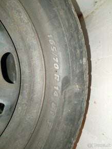 Plechove disky 5x 100 -165/70 r14 - 2