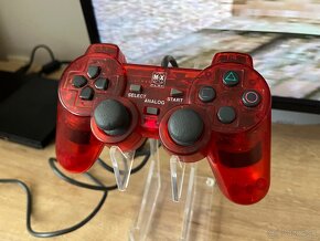 Playstation 1 ovládač RED - 2