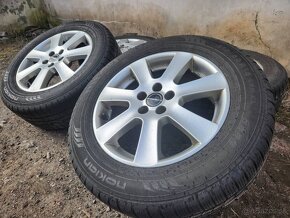 zimní Alu kola Borbet Škoda Volkswagen 5x100 r16" - 2