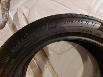 Špičkové letné pneu Michelin - 205/55 r17 91V - 2