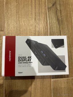 Axagon HMC-U4, dokovacia stanica, USB4 40Gbps, HDMI 8K, PD 1 - 2