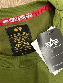 Nová pánska mikina XXL Alpha Industries - 2