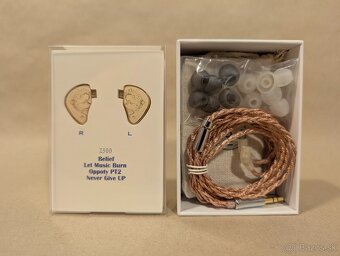 BLON x HBB Z300 Gold (IEM slúchadlá) - 2