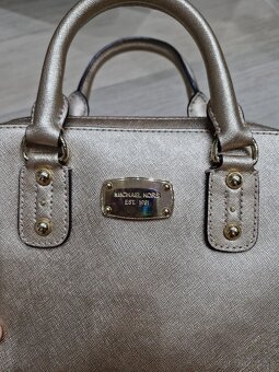 Michael Kors zlata pale gold stredne velka kabelka - 2