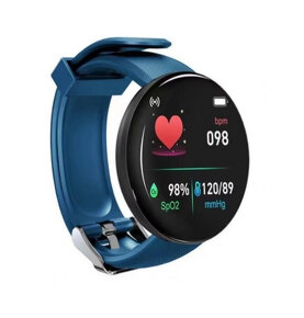 (IHNEĎ) Fitness Smart hodinky D18, modré - 2