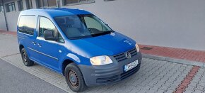 VW CADDY 1.9 nafta , rok 2007, kW 55, km 285.900 - 2