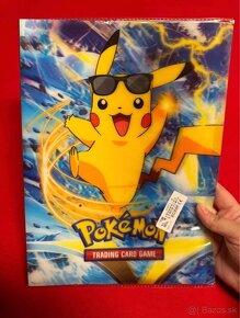 Pokémon album Pikachu A4 holografický 3D + 20 kartičiek - 2