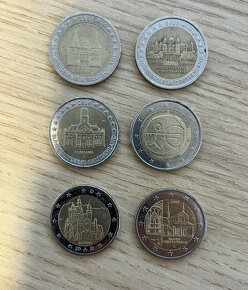 2 eurové mince - 2