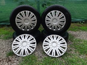 Predám Plechové disky na Zimných Pneu 195/65R15 5x112 - 2