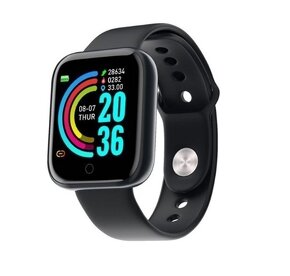 (IHNEĎ) Fitness Smart hodinky D20, čierne - 2