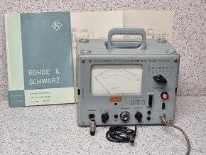 UHF-DC-MILLIVOLTMETER / R&S URV / Rohde Schwarz / BN 10914 - 2