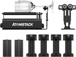 Rotačný valec ATOMSTACK R3 Pro, oddeliteľný podporný modul a - 2