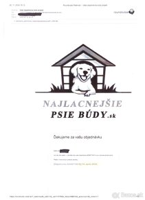 Búda pre psa NELLY – veľká / NA PREDAJ - 2