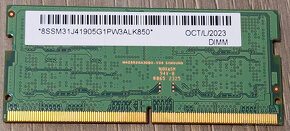 Pamäť do notebooku Samsung SO-DIMM DDR5-5600 16GB - 2