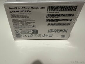 predám Xiaomi Redmi Note 13 Pro 5G 8/256GB - 2