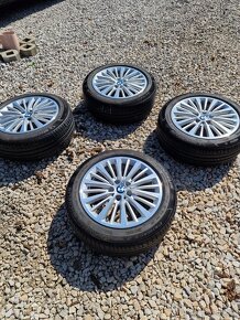 5x120 R17 orig. BMW + 205/55 R17 Michelin letné - 2