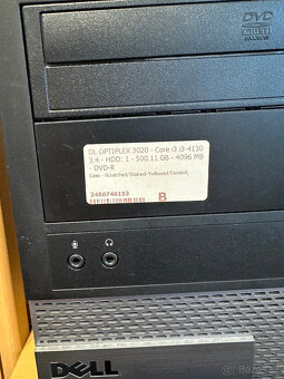 Počítač DELL OPTIPLEX 3020 ,monitor,klávesnica,tlačiareň - 2