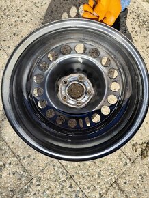 Predám plechové disky opel r16 , 5x105 - 2