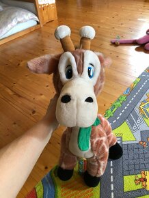 Veľká plyšová hračka žirafa - 2