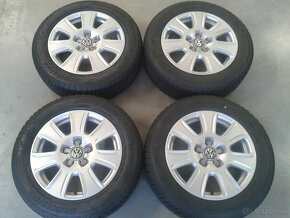 ALU disky 5x112 R16 6,5J ET33 ORIGINAL AUDI VOLKSWAGEN - 2