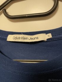 Tricko Calvin Klein XL modre original - 2