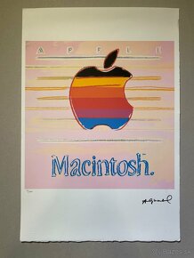 Andy Warhol " Apple " Limitovaná edícia_Číslované_Certifikát - 2