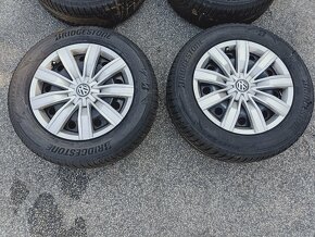 59.VW Tiguan plechové disky 215/65 R17 - 2