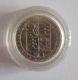 50 Kčs/1990 - Anežka Česká - 2