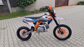 Pitbike MiniRocket DT125 17/14, světlo, el startér, řazení s - 2