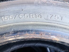 Predám pneumatiky 155/65R14 zimné - 2