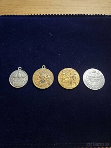 Bohemikálni medaile od r. 1898 - 2