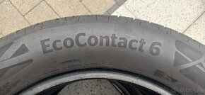 Predám letné pneumatiky Continental EcoContact 6 235/55 R18 - 2