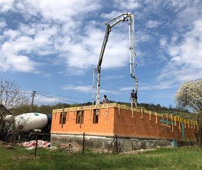 Základové dosky, hrubé stavby, Výstavba domov, betonáže - 2