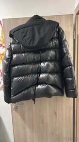 Moncler cierna paperova bunda vel L - 2