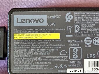 Original Lenovo 65W nabijacka - 2