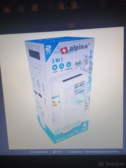 Mobilná klimatizácia Alpina 9000BTU - 2