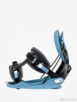 Snowboardové viazanie Flow Alpha Black/blue veľkos - 2