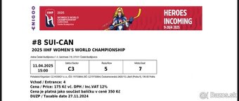 IIHF MS v hokeji ženy 2025 - 2