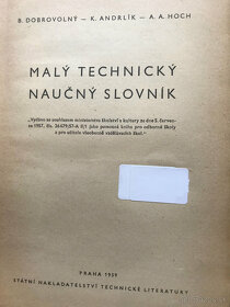 Malý technický slovnik - 2